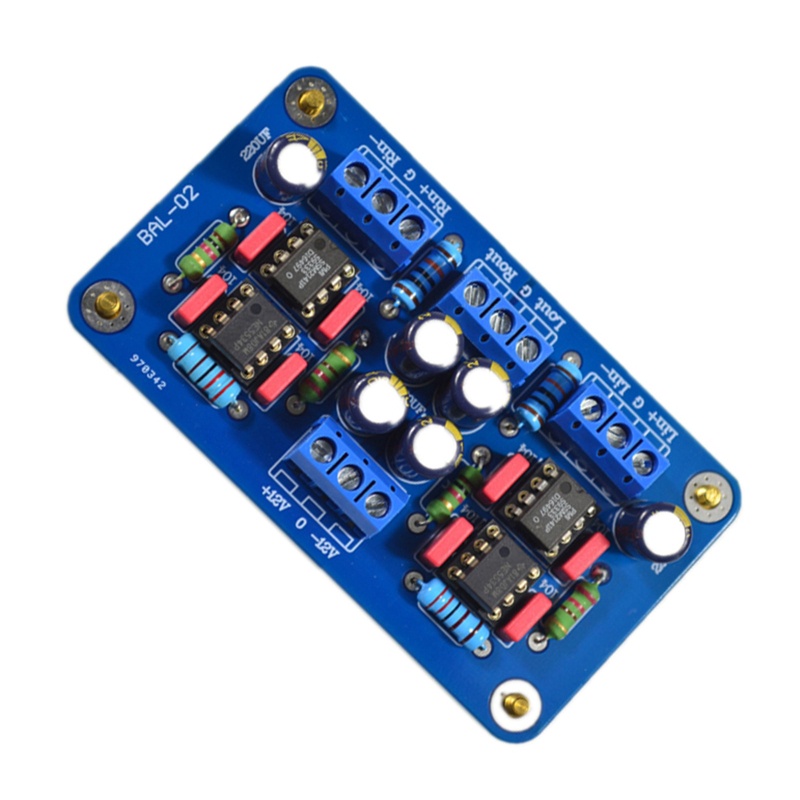 Bộ Khuếch Đại Tín Hiệu Cân Bằng AMP SSM2141 XLR Không Cân Bằng RCA