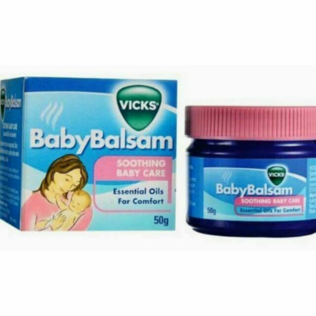 DẦU BÔI CHO BÉ BABYBALSAM - PHÒNG HO , CẢM LẠNH, GIỮ ẤM CHO BÉ