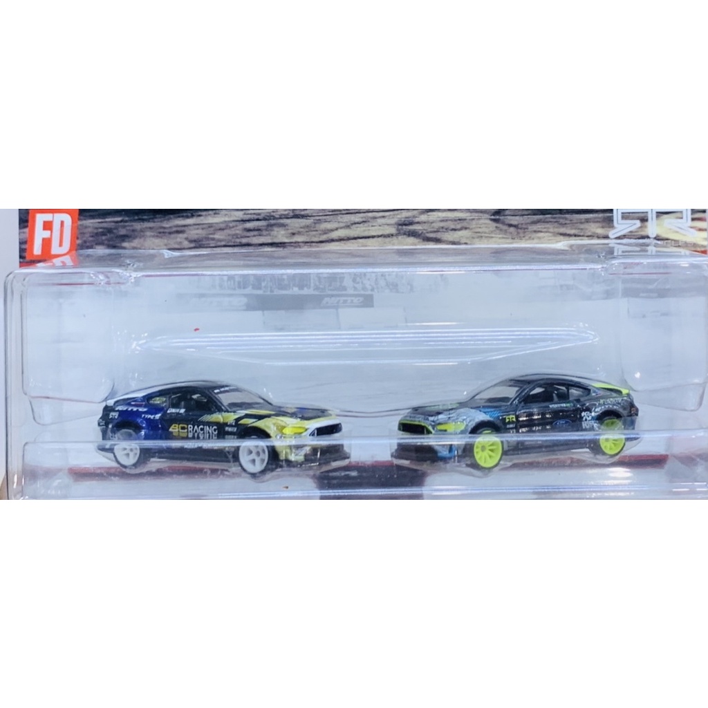 Hobby Store xe mô hình Hot Wheels Premium Pack 2 Ford Mustang RTR 21 - Ford Mustang RTR 20