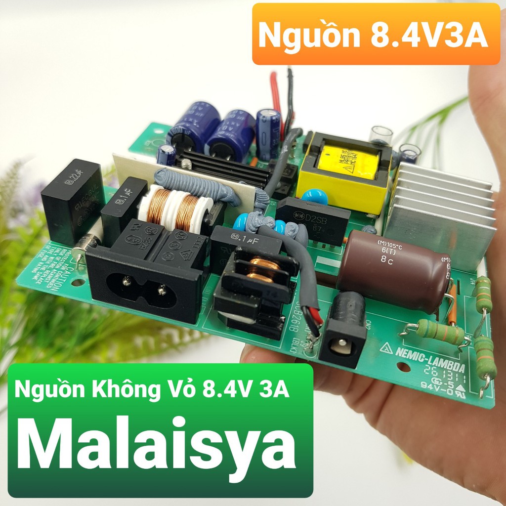 Nguồn Không Vỏ 8.4V3ANguồn 8V3ANguồn Lọc Nhiễu 8.4V