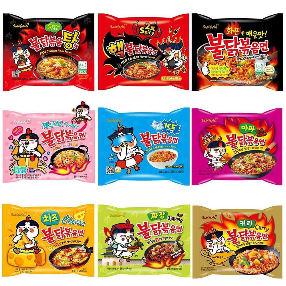 MÌ GÀ CAY SAMYANG HÀN QUỐC SIÊU NGON