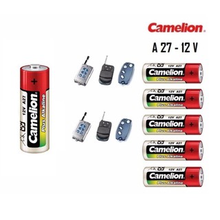 Pin điều khiển cửa cuốn Camelion A27 12V  vỉ 5 viên