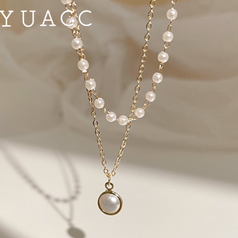 Vòng cổ Ngọc Trai Phong Cách Hàn Quốc