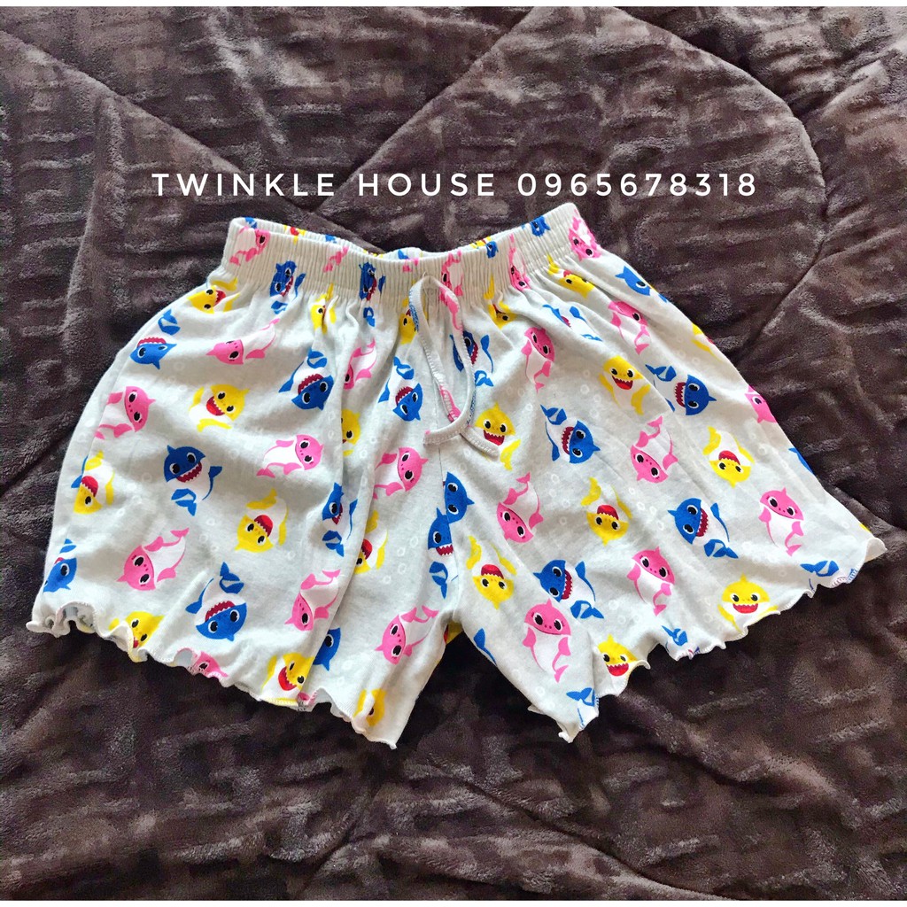 [𝐒𝐀𝐋𝐄 𝐒𝐇𝐎𝐂𝐊] Quần đùi Thái Lan nhún viền cute - QUẦN ĐÙI NGỦ nữ vải Cotton Thái mềm mát free size 40-65kg | BigBuy360 - bigbuy360.vn