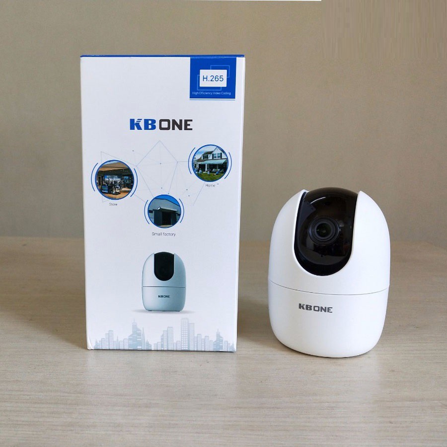 Camera KBONE 2.0 MPX Xoay 360° Chính Hãng KBVISION - Tiếng Việt - Di Chuyển Theo Người - Bảo Hành 5 năm | BigBuy360 - bigbuy360.vn