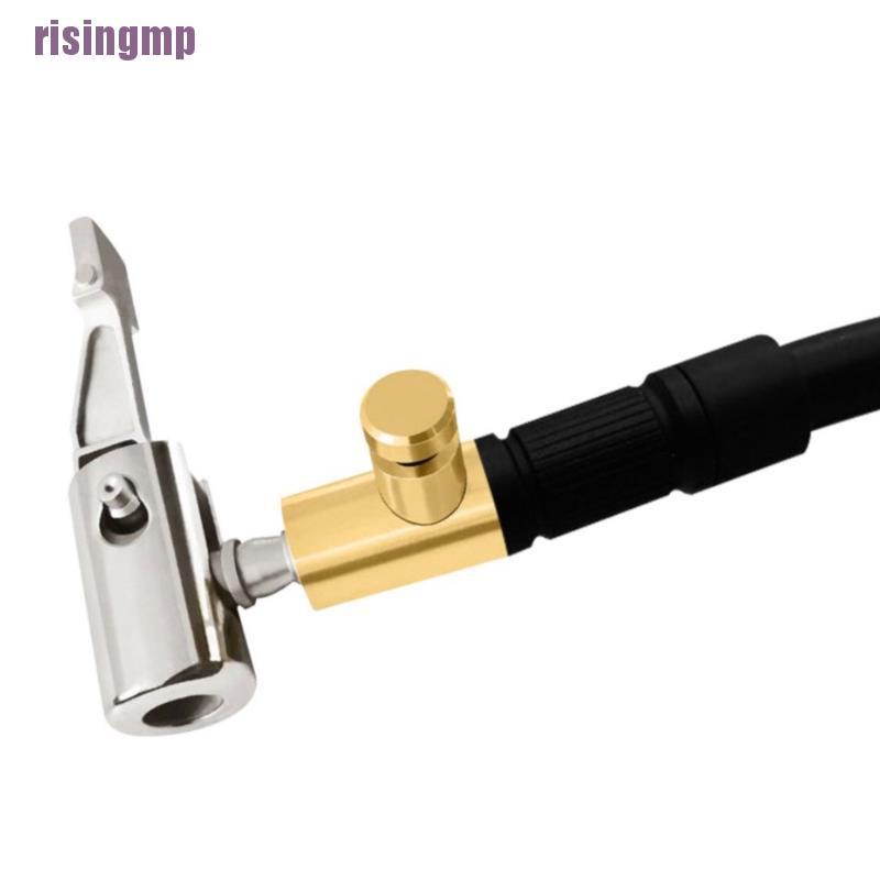 Kẹp Bơm Hơi Lốp Xe Bằng Thép Không Gỉ Tiện Dụng