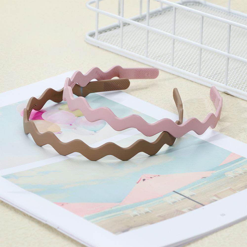 Băng Đô Cài Tóc Bằng Nhựa Chống Trượt Nhiều Màu Sắc Thời Trang Hàn Quốc Cho Nữ