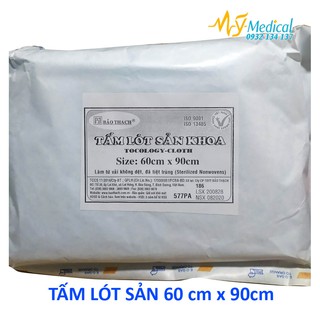 Tấm lót sản khoa tiệt trùng Bảo Thạch 60x90