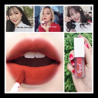 Son kem lì ROYAL Lipstick -màu đỏ nâu