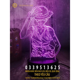 Đèn ngủ hình anime siêu độc đáo ( có làm hình theo yêu cầu)