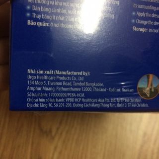 Băng keo cá nhân Urgo (102 miếng)