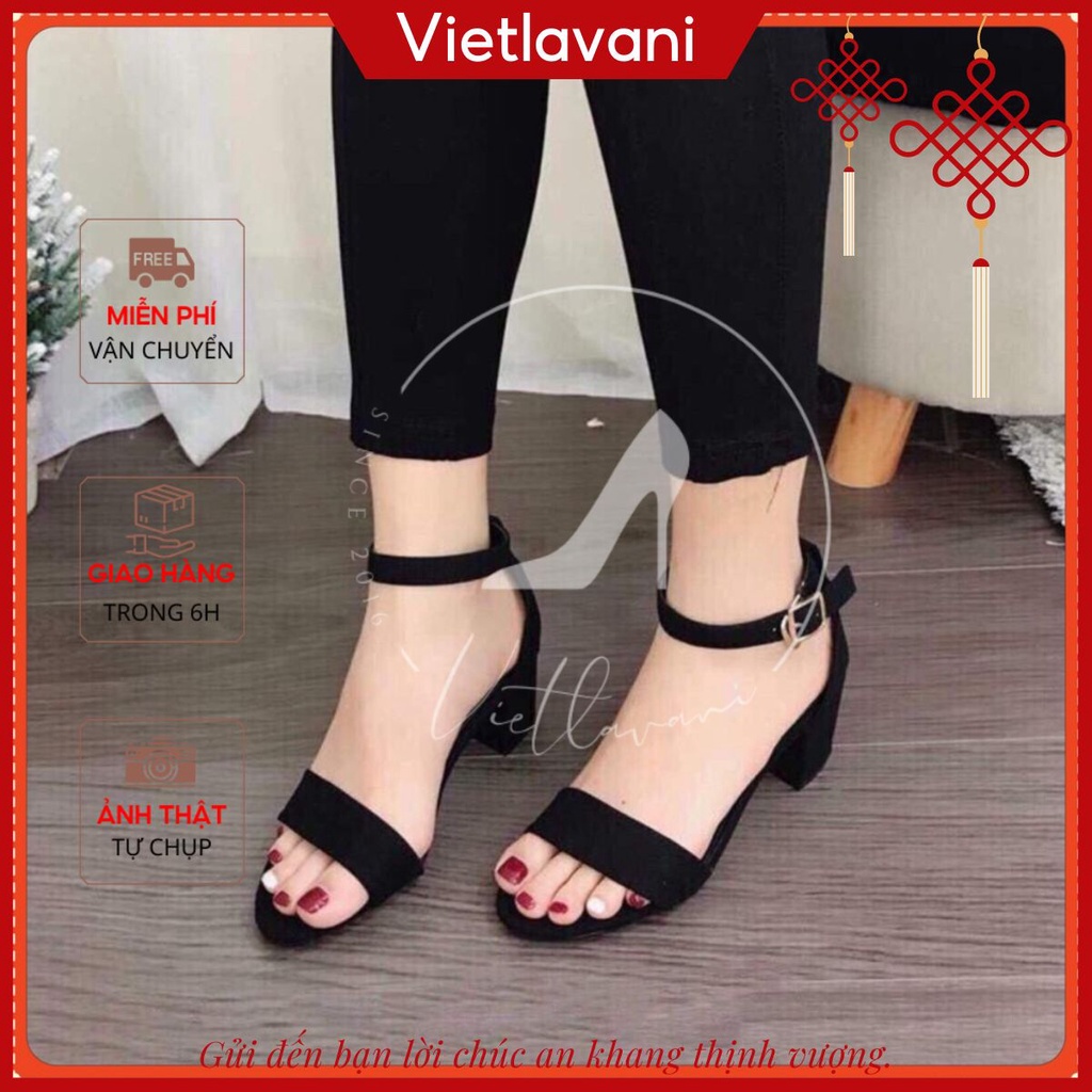 SANDAL CAO GÓT KẸP NGÓN CÓ QUAI LNS1