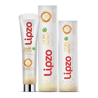 Kem đánh răng thảo dược lipzo gum protect 185g - ngừa tụt lợi, hôi miệng, viêm họng khong vo