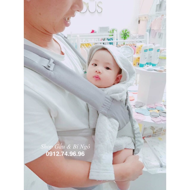 Địu ngồi 4 tư thế cao cấp Comfy Baby chính hãng