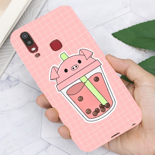 Miếng dán Skin Trà Sữa Cute cho iphone, Samsung, Oppo và các dòng điện thoại khác