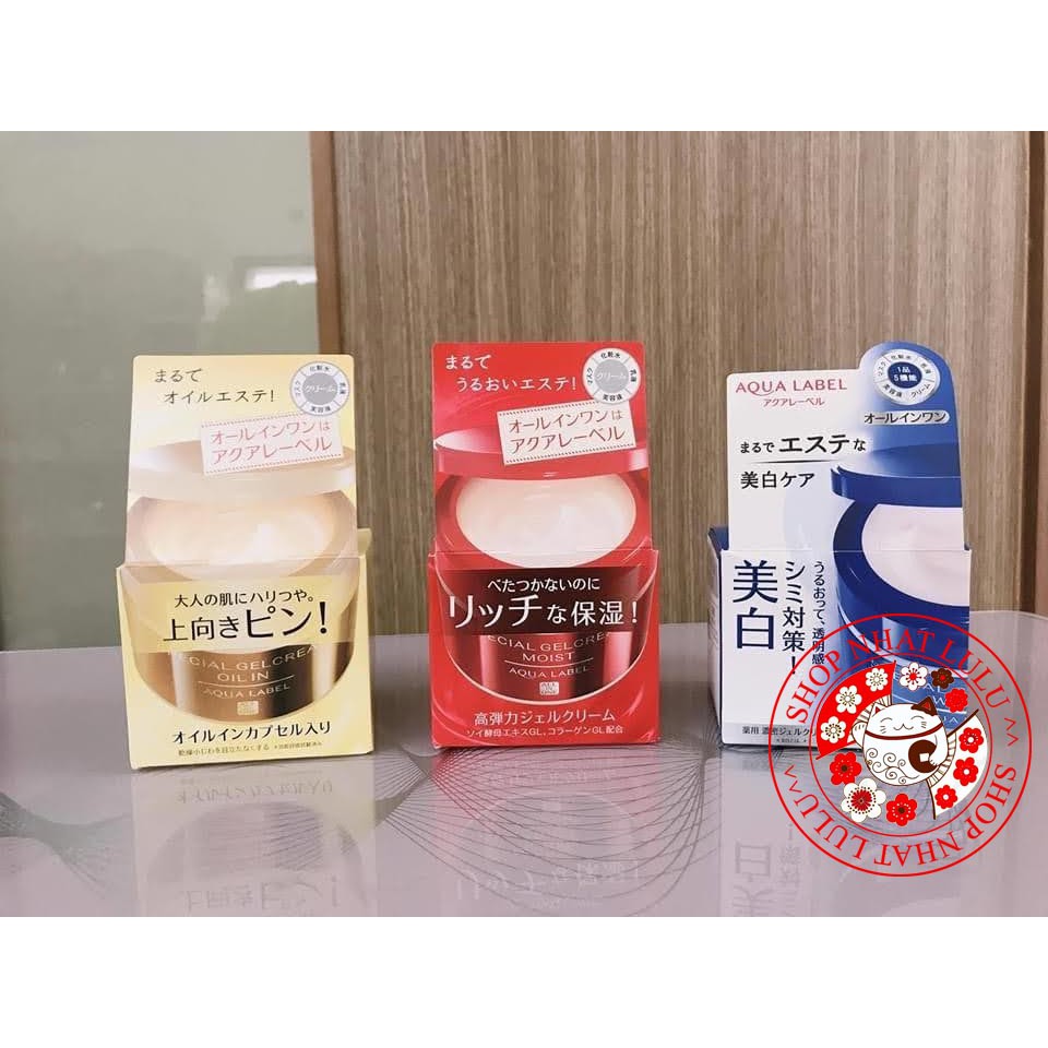 Kem dưỡng da aqualabel shiseido Nhật 90g