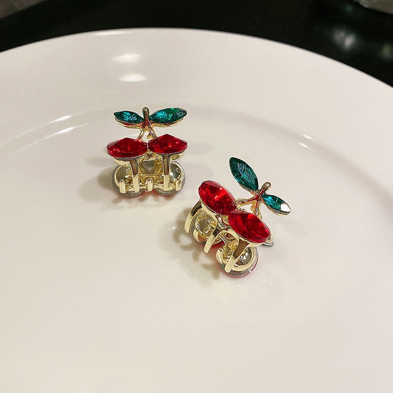 Kẹp Tóc Hình Quả Cherry Dễ Thương Phong Cách Hàn Quốc 2022 Cho Nữ