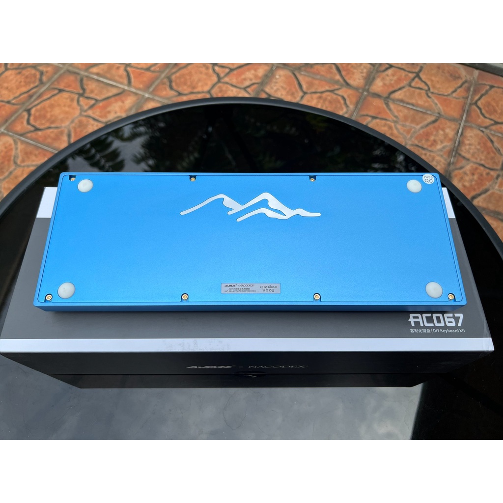 Bàn phím Ajazz KIT-AC067 Three mode Bluetooth 5.0/ 2.4Ghz/ Type-C - Hàng chính hãng