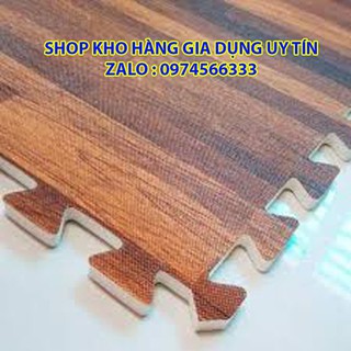[Trợ giá] Thảm xốp vân gỗ cỡ đại 60x60 cm