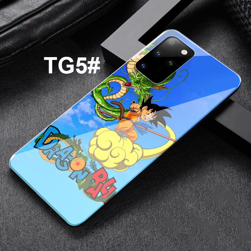 Ốp Lưng Tráng Gương In Hình Nhân Vật Songoku Trong Phim Bảy Viên Ngọc Rồng Độc Đáo Cho Samsung Galaxy S10 S9 S8 Plus S7 Edge Note 9 8