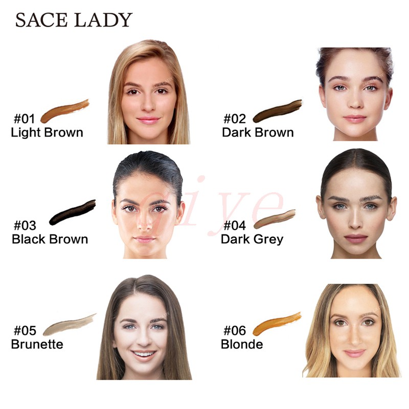 Gel lông mày SACE LADY kháng nước lâu trôi cho đường kẻ tự nhiên | BigBuy360 - bigbuy360.vn