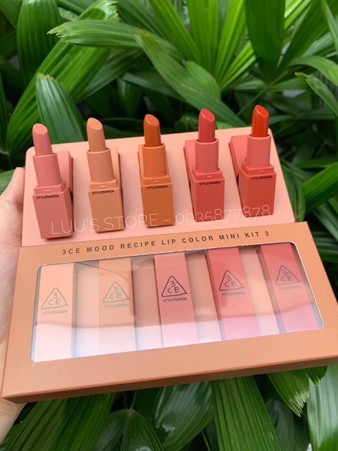 SET SON 3CE MINI MOOD 2 | BigBuy360 - bigbuy360.vn