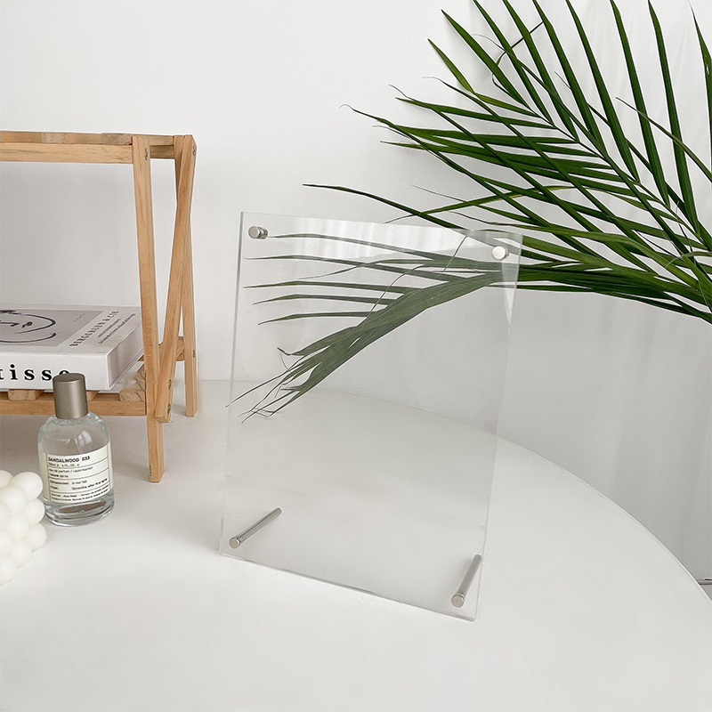 Giá Đỡ Ảnh Để Bàn Bằng Acrylic Trong Suốt Thiết Kế Sáng Tạo Độc Đáo