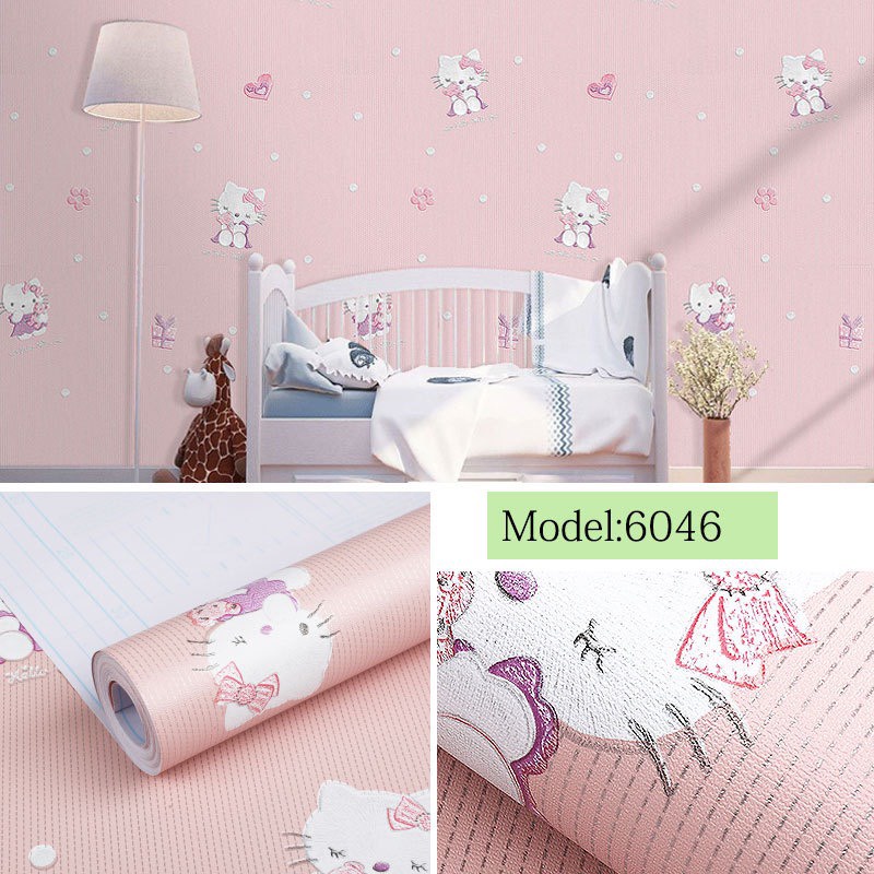 Giấy Dán Tường 45cm Rộng x 1m Dài Mẫu Hoạt Hình Mới MM022