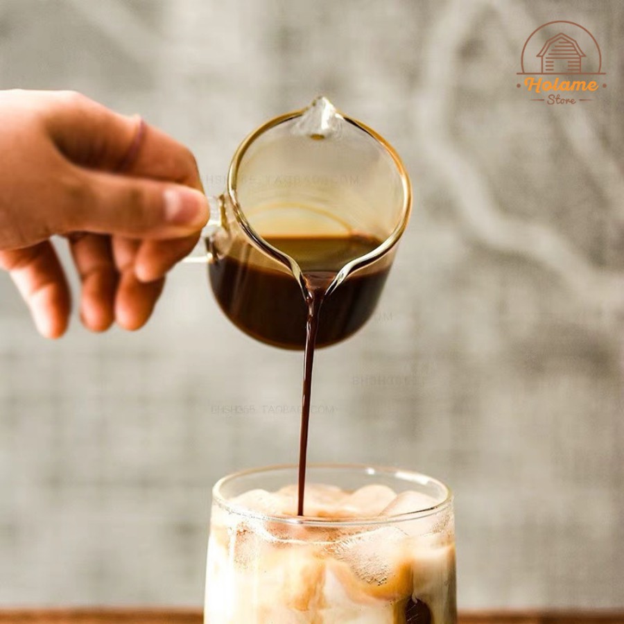 Bình rót mini Espresso – thủy tinh cao cấp 75ml (Có sẵn loại chia vạch và trơn) | BigBuy360 - bigbuy360.vn