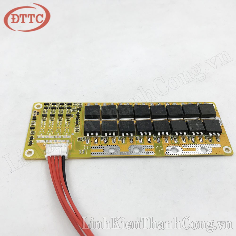 Mạch bảo vệ cho pin sắt LiFePO4 (3.2V) BMS 4S 100A (Tiger) - hệ 4 cell nối tiếp