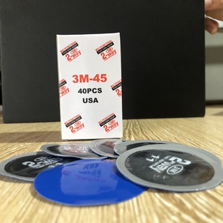 Miếng vá săm lốp xe máy, xe đạp, xe ô tô 3.m kích thước 45mm - dòng miếng vá săm lốp siêu dính, khô nhanh, độ bền cao