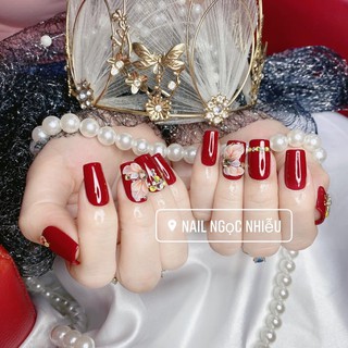 Set 2 bông Hoa Bột vẽ cánh mềm