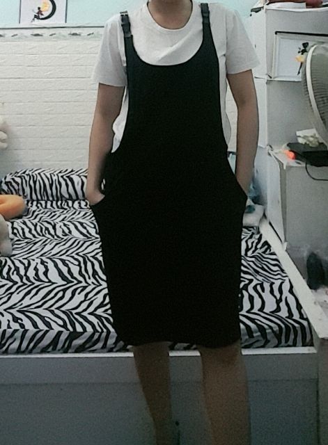 Set Yếm váy dài size L kèm áo