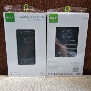 Pin sạc dự phòng 10000mah golf candy g80 - hàng chính hãng