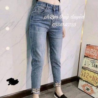 Quần jeans dáng boy có giãn