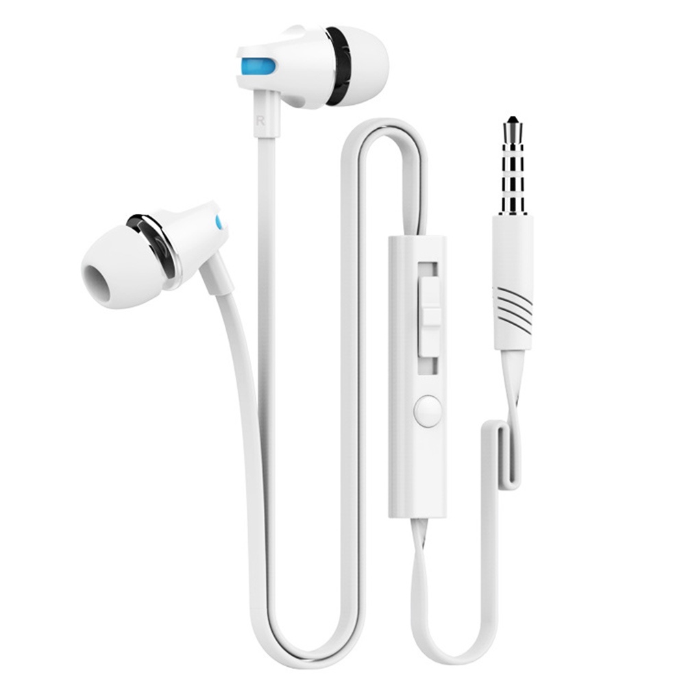 Tai Nghe Nhét Tai calcutta Jv23 Dây Dẹt Jack 3.5mm Có Micro Âm Thanh Stereo Sống Động