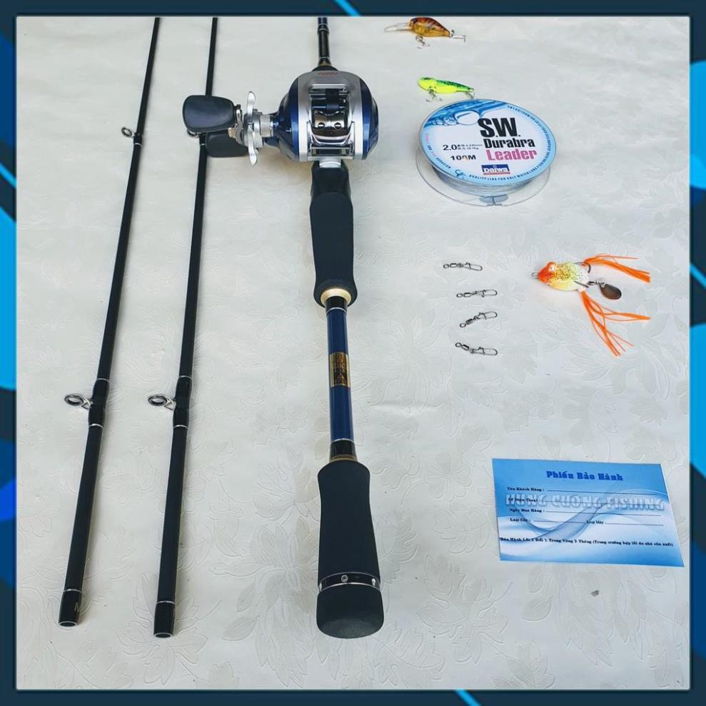 [Chất Lượng] Bộ Cần Câu Lure Máy Ngang 2 Ngọn Fishing Of Catch Hàng Chất Lượng- Gía Siêu Rẻ, Bộ Cần Lure Máy Ngang