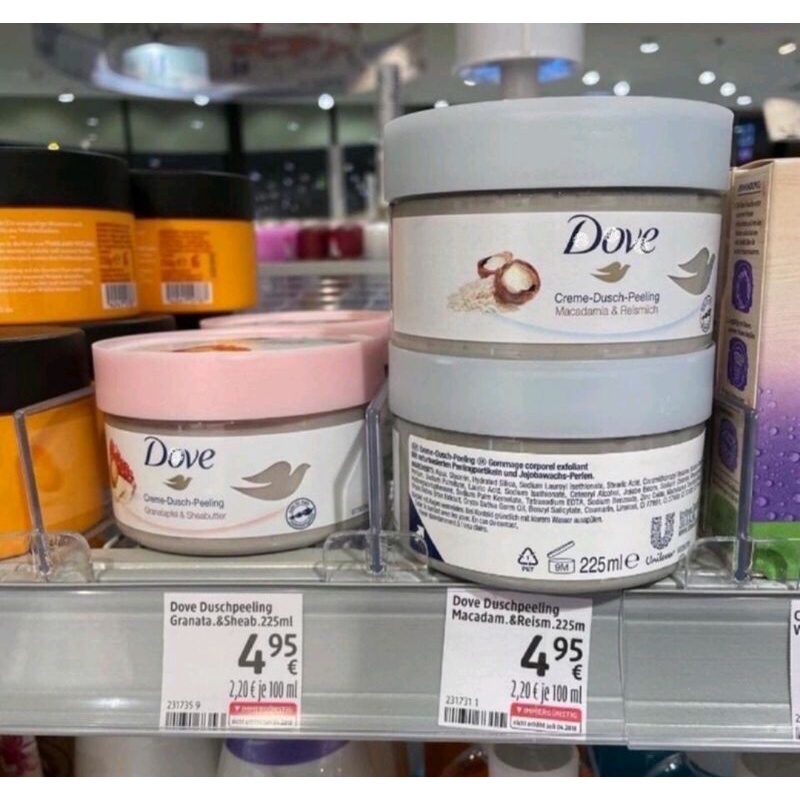 (Đủ bill) Tẩy da chết toàn thân dove body | BigBuy360 - bigbuy360.vn