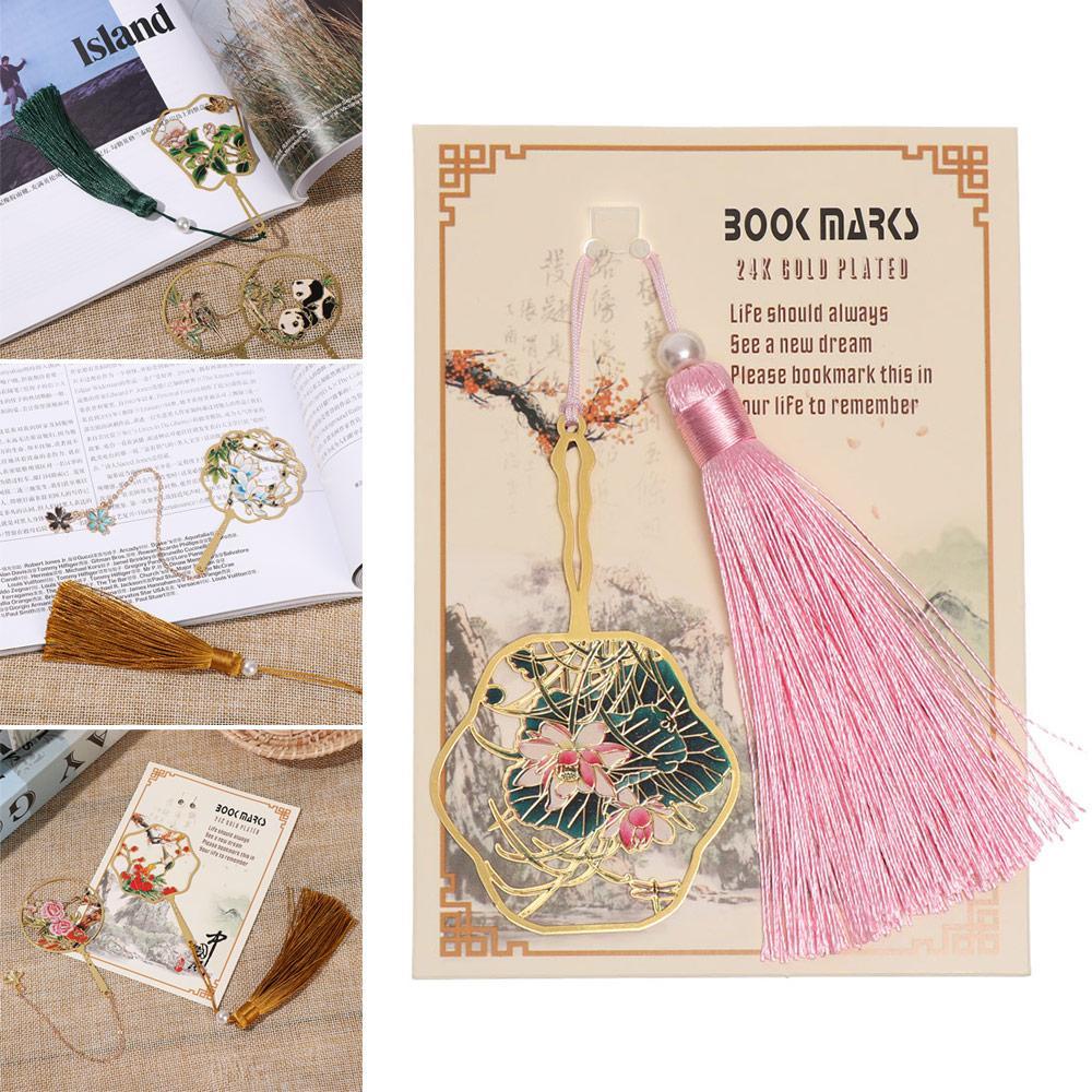 RAINBOW Thẻ Đánh Dấu Sách Bằng Đồng Thau Nhiều Màu Sắc