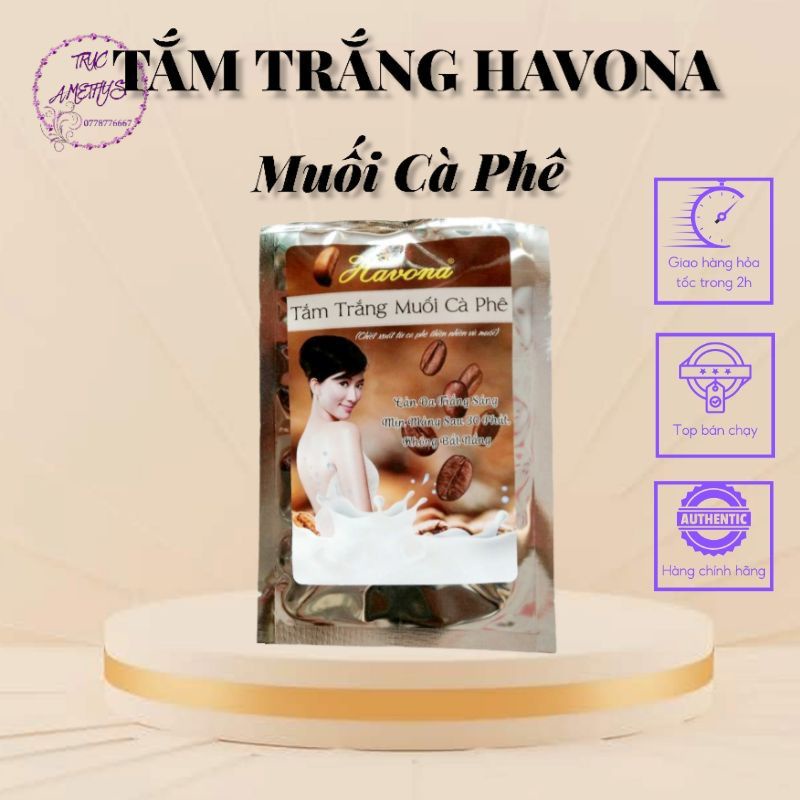 TẮM TRẮNG HAVONA MUỐI CÀ PHÊ