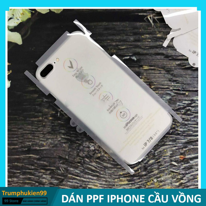 Dán PPF iPhone - Skin Dán Full Viền Cầu Vồng