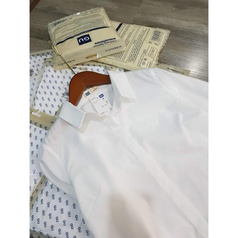 ÁO SƠ MI TRẮNG GU DÀI TAY BASIC