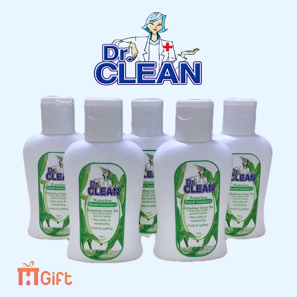 Gel rửa tay,sát khuẩn tay khô Dr.Clean hương trà xanh 100ml