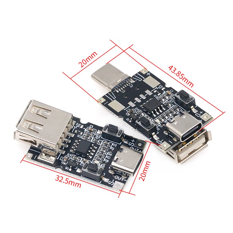 Bảng Mạch Kích Hoạt Kéo Dài 100W 5A USB Type-C QC 5V 9V 12V 15V 20V PD 2.0 3.0