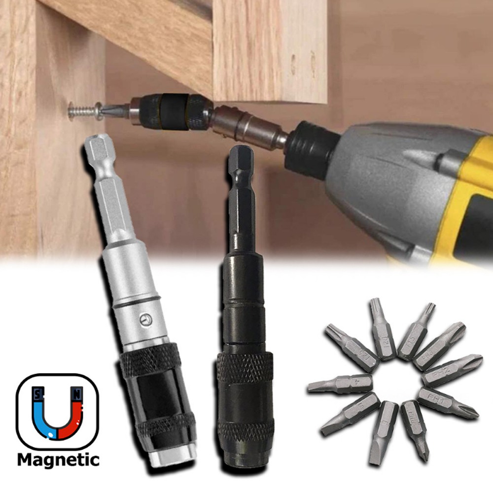 Giá Đỡ Mũi Khoan Từ Tính Lục Giác 1 / 4 "Chuyên Dụng
