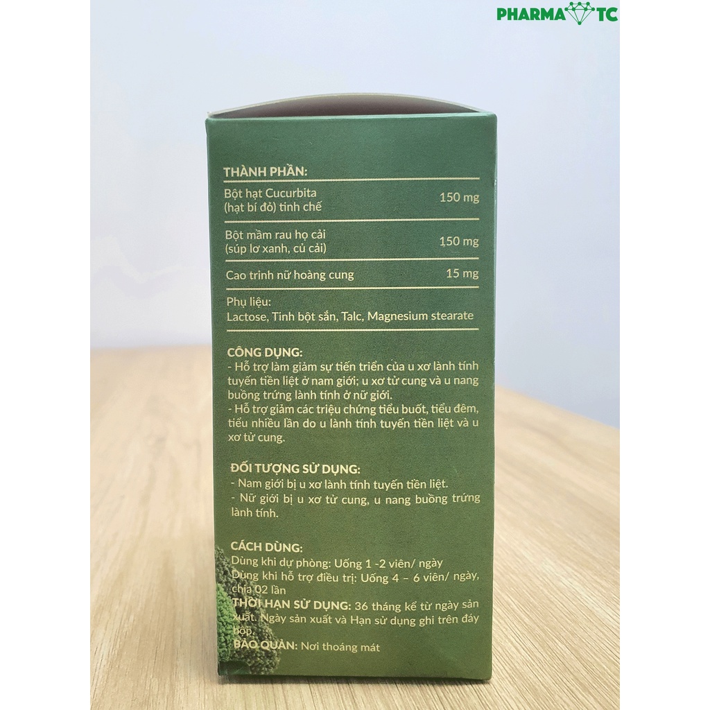 Viên tiểu đêm Bidimin, bổ thận, giảm tiểu buốt, giảm tiến triển u tiền liệt tuyến - Hộp 20 viên, 60 viên - PharmaOTC