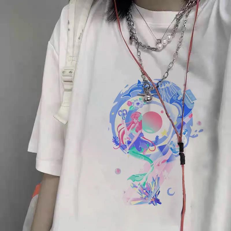 NRVP Áo Thun Nữ Cổ Tròn Ngắn Tay Thời Trang Mùa Hè Phong Cách Hàn Quốc 2022