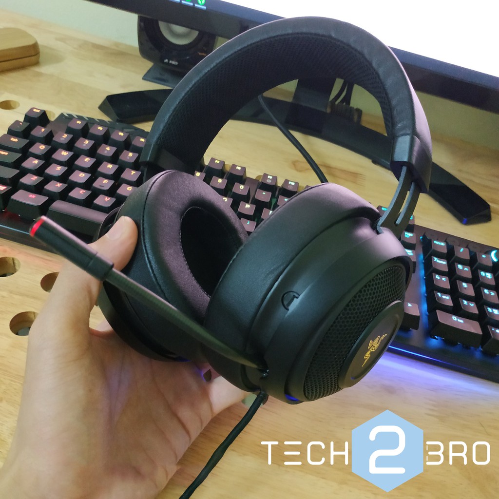 [Mã ELMS5 giảm 7% đơn 300K] CHÍNH HÃNG RAZER - Tai nghe Razer Kraken 7.1 V2 Chroma