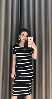 Đầm body xuất dư hiệu MANGO