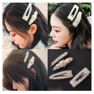 10 Kẹp tóc ngọc trai Hàn quốc siêu dễ thương